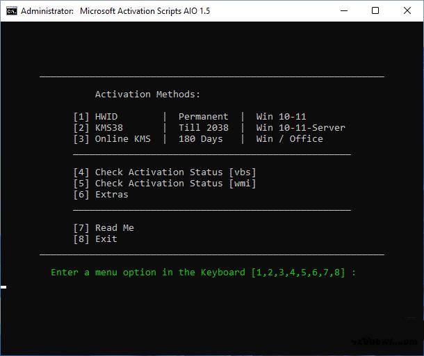 KMS激活脚本多合一Microsoft Activation v3.2  第1张