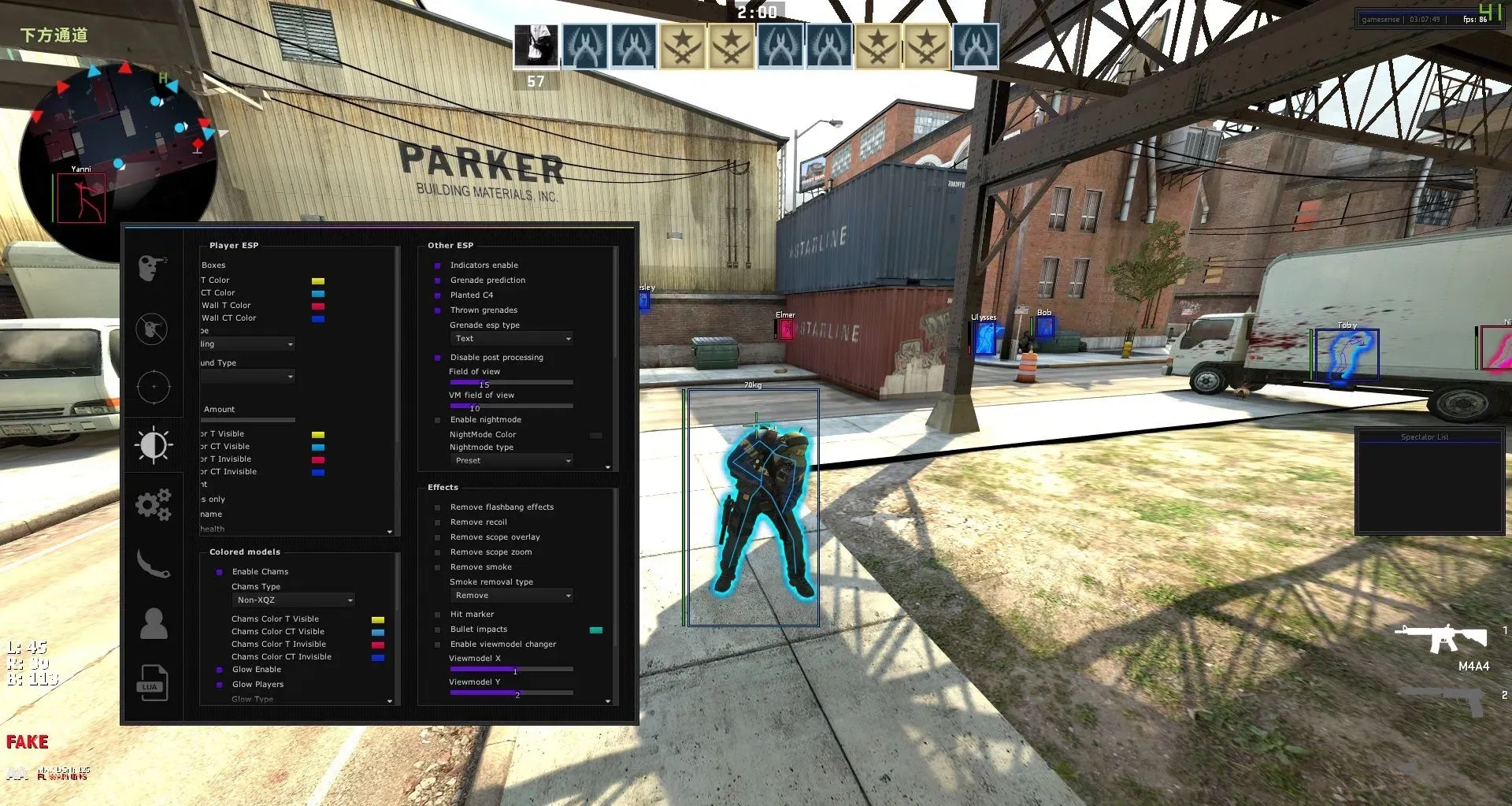 CSGO·Gamesensec暴力陀螺反锁敌多功能科技DLL  第1张