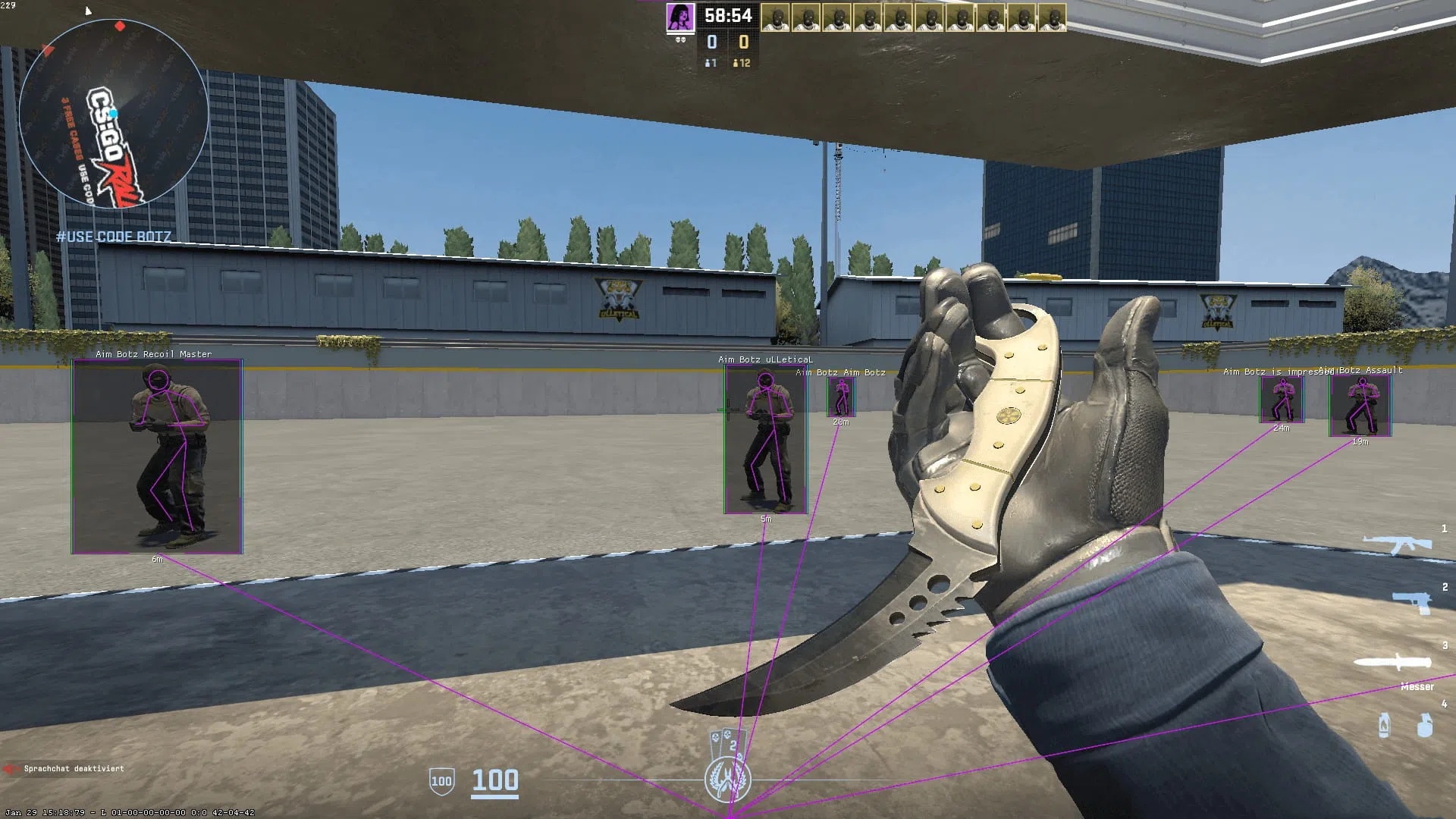CSGO2·外部单板方框骨骼射线显敌 v4  第1张