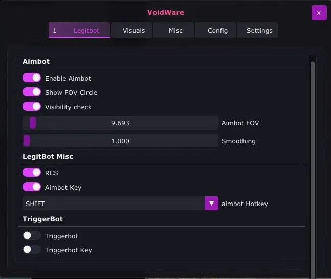 CSGO2·Voidware绘制锁敌无视闪光外部免费科技  第1张
