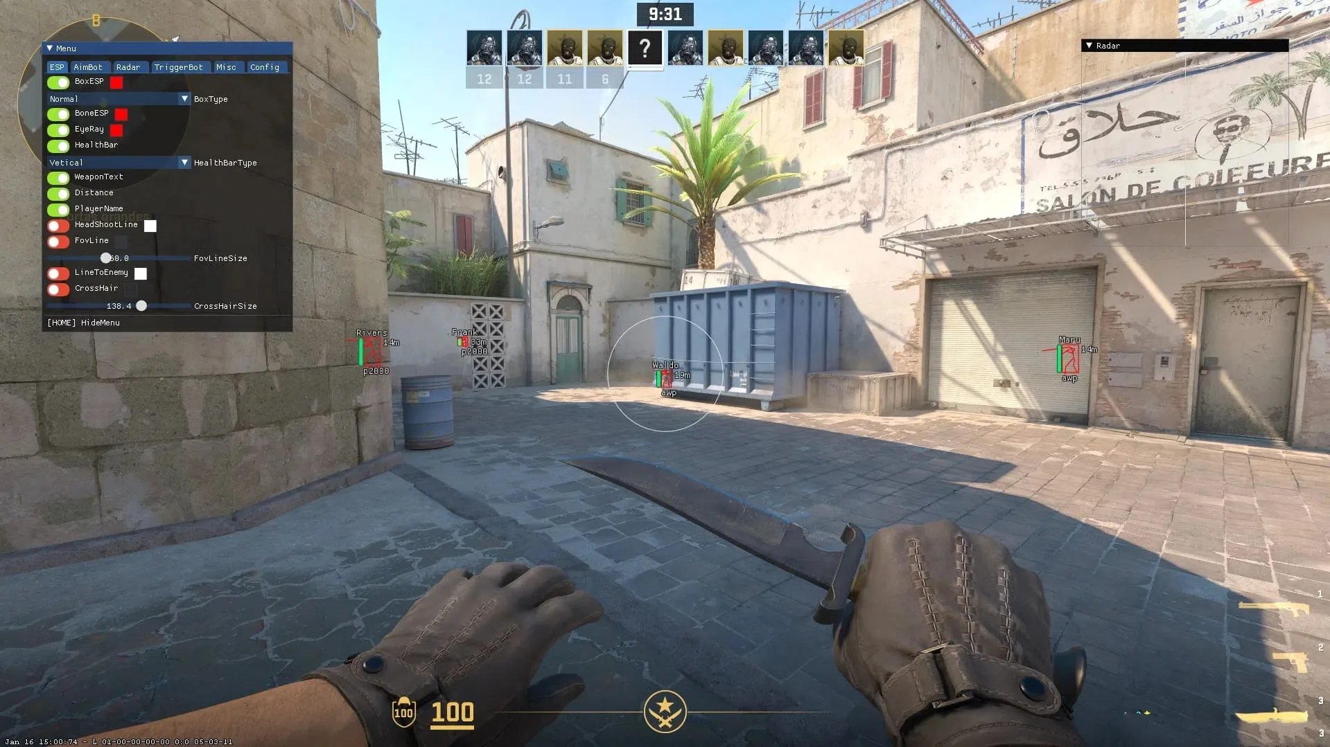 CSGO2·外部Menu显敌扳机辅助  第1张