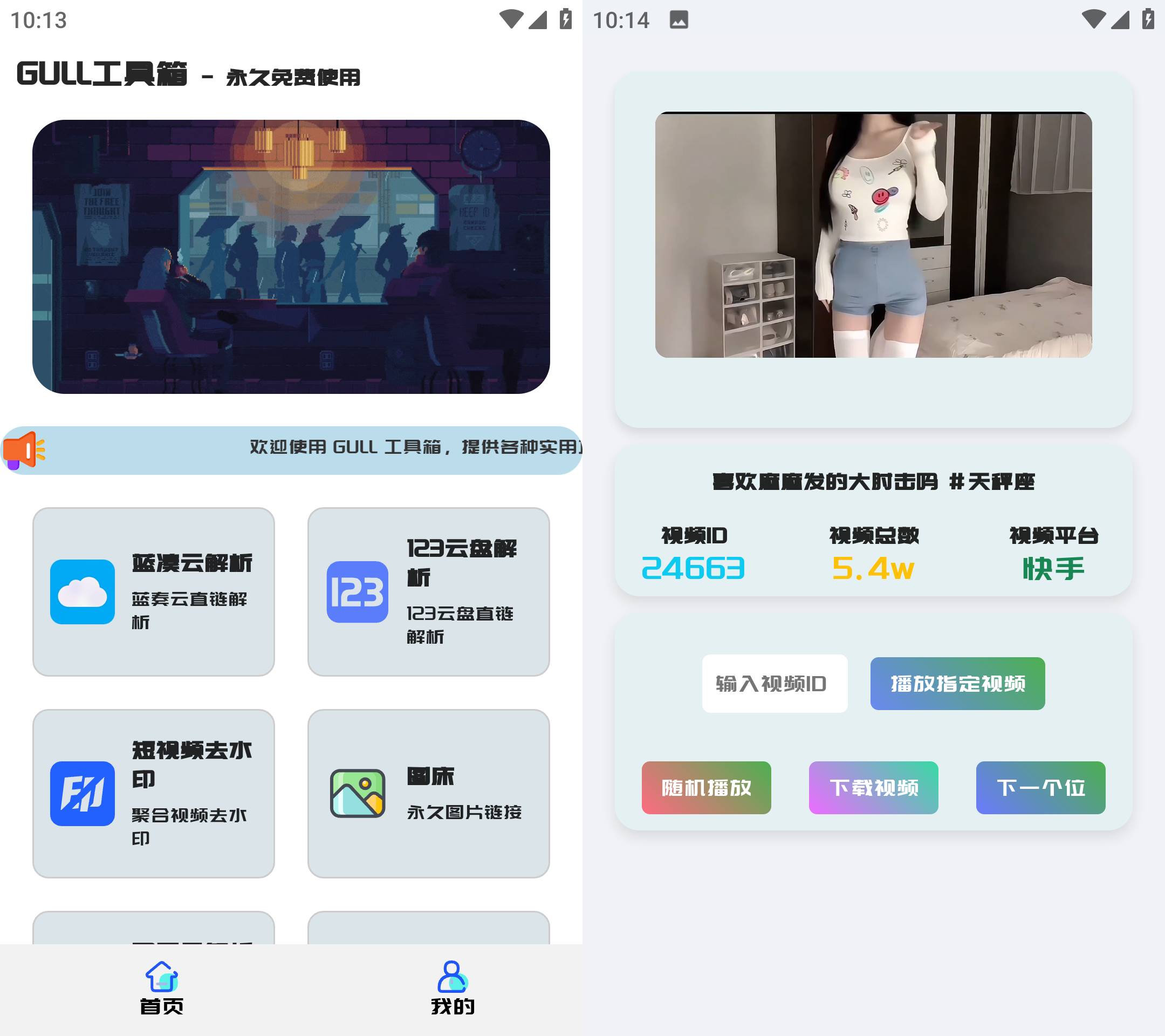 Android GULL工具箱 v2.0 短视频去水印多功能工具箱  第2张