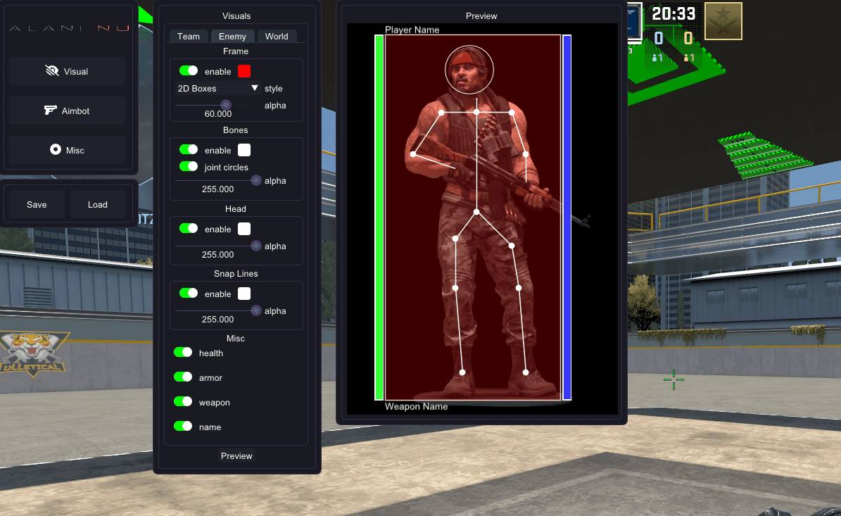 CSGO2·Alani NU显敌免费辅助 v1.03  第1张