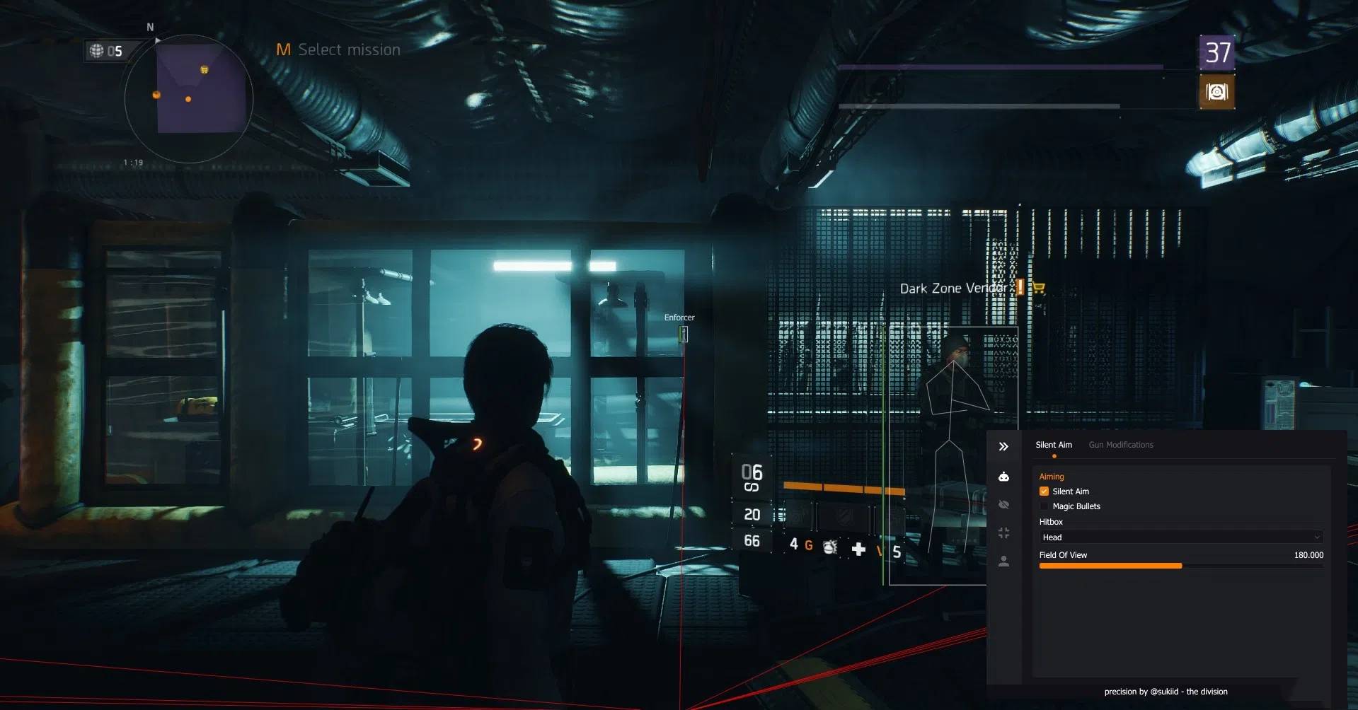Precision The Division 1 显敌魔法火力传送辅助  第1张