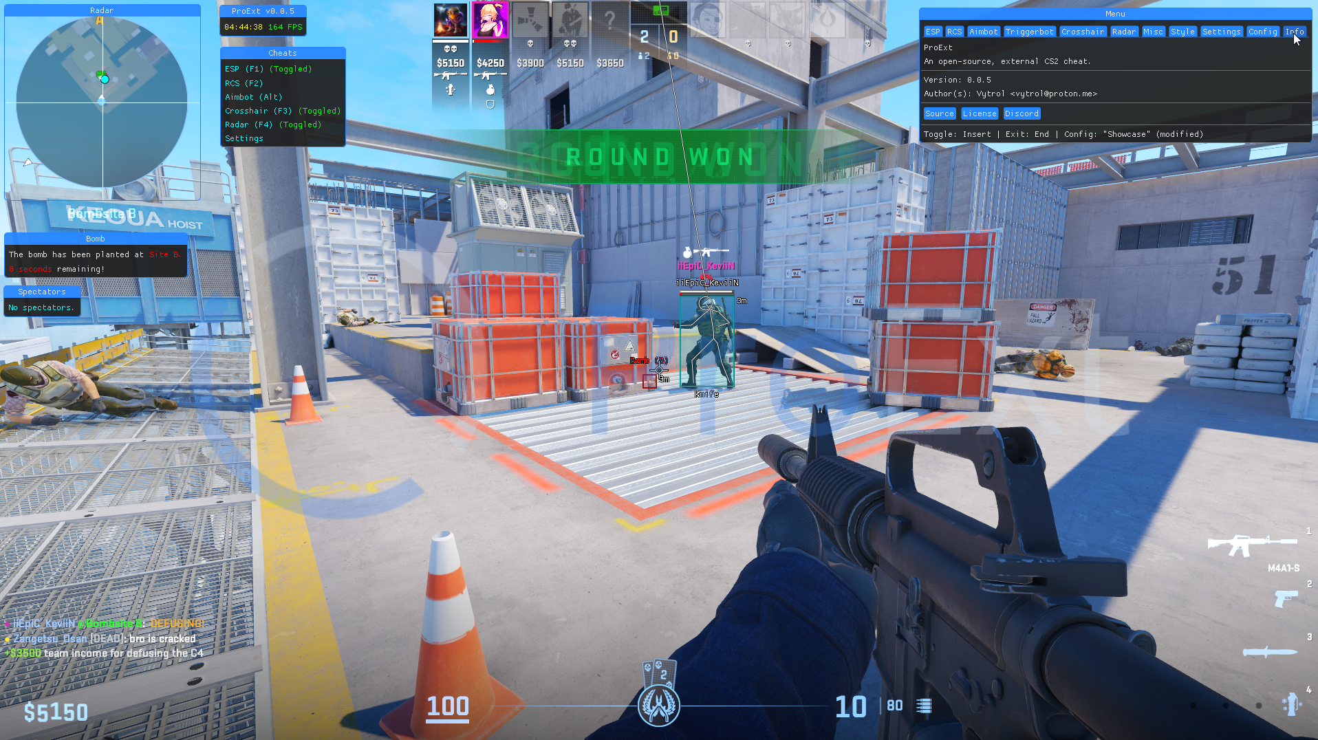CSGO2·ProExt显敌多功能科技辅助 v2.2  第1张