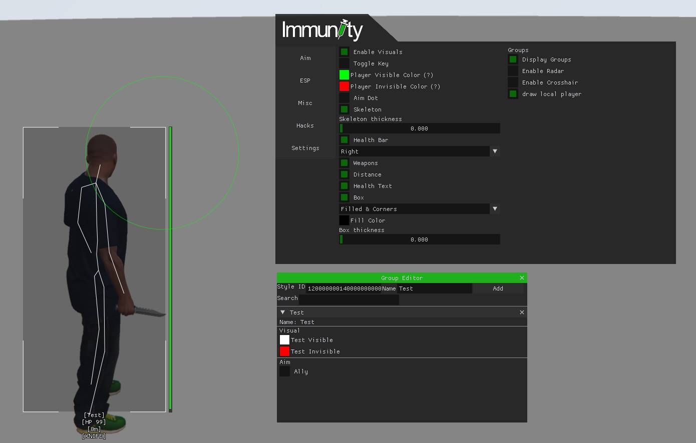 GTA5·immunity1.68显敌多功能辅助 v2.19  第1张
