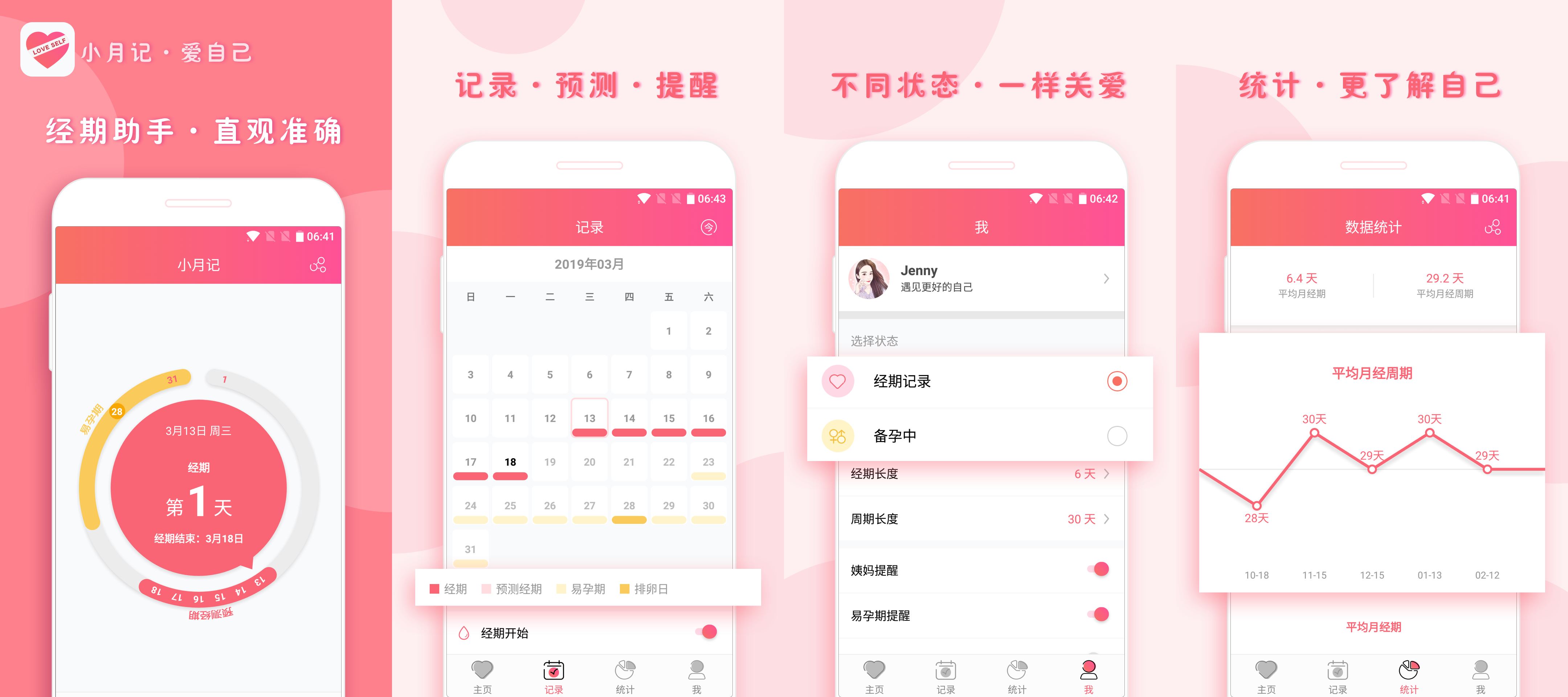 科学算法，小月历v1.111助你掌控生理周期  第1张