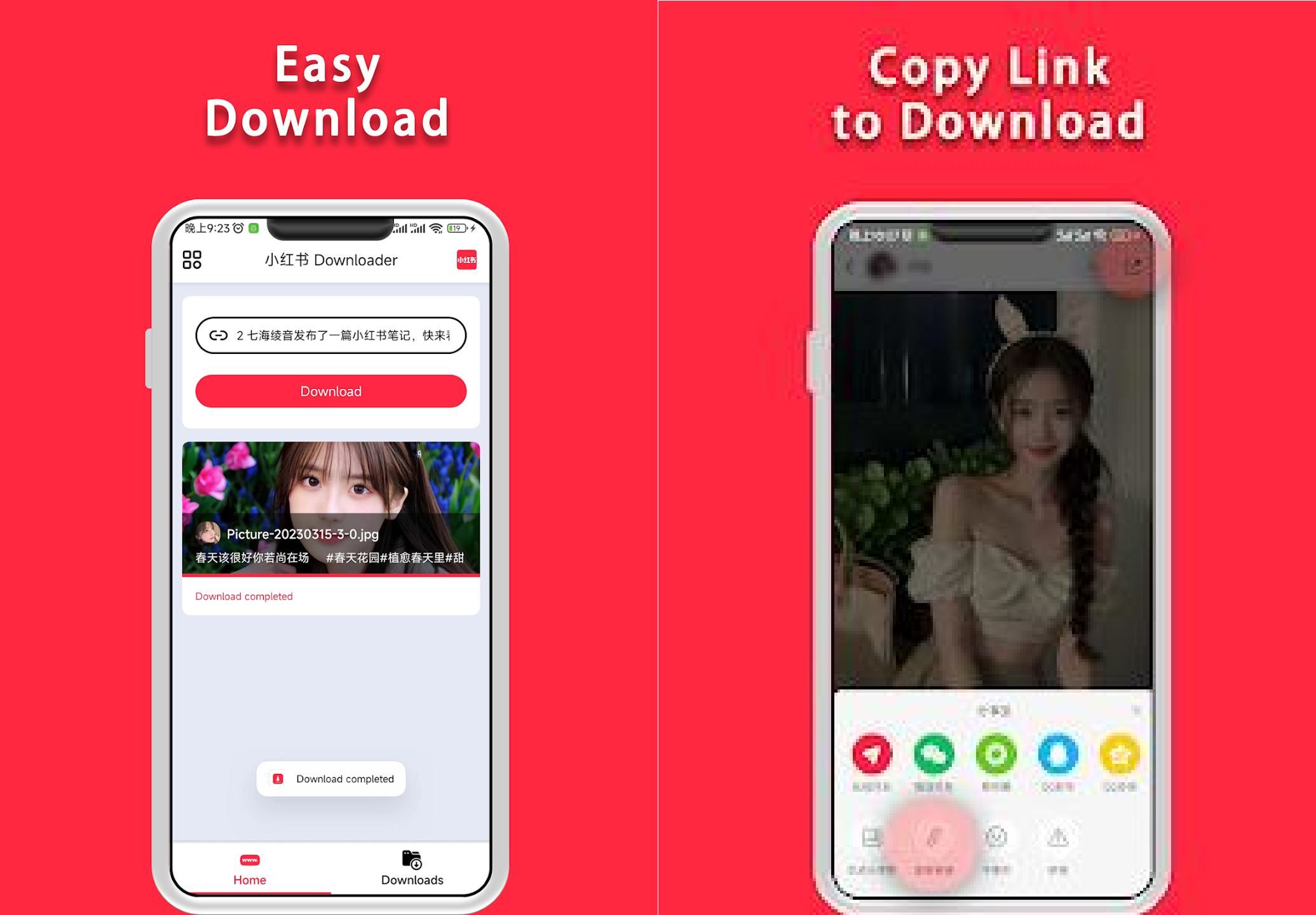 小红书下载器Downloader v1.1.5高级版  第1张