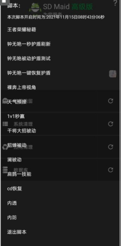 王者荣耀安卓版地图内透技能减CD辅助