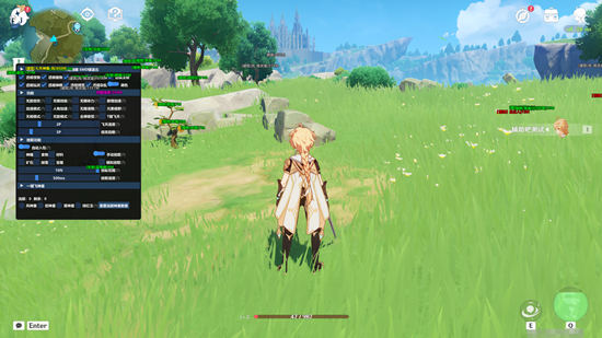 原神利剑者辅助器_PC端全屏吸怪无限技能免费版插件  第1张