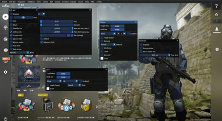 CSGO图图显血显敌换肤免费版辅助工具V8.21  第1张