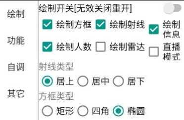 香肠派对孤帆辅助-香肠派对方框多功能绘制插件  第1张