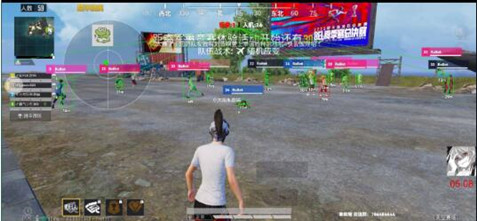 和平精英手游皮卡地图雷达方框显敌辅助  第1张