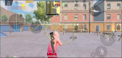 PUBG手游七里国际服触屏锁敌辅助器  第1张