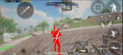 PUBG地铁逃生宇松上色单显直装辅助器