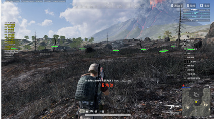 绝地求生糯米辅助-PUBG单显玩家方框绘制糯米免费插件