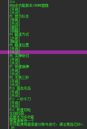 逆战BBQ端游辅助(破解版)显敌/快速换匣/快速切枪 V5.14