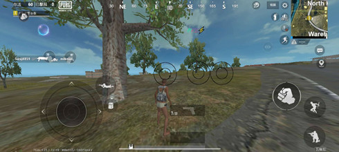 PUBG千岛辅助-PUBG手游轻体端圆圈锁敌多功能神器  第1张