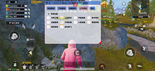 PUBGM蓝猫辅助-绝地求生手游虚化路飞插件免费版  第1张