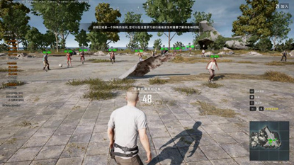 绝地求生瀚森辅助-PUBG亚服显敌方框瀚森工具  第1张