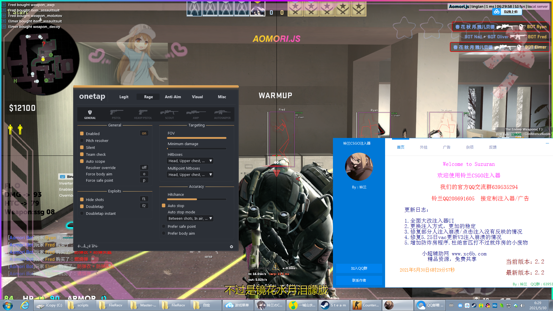 【铃兰】CSGO最新辅助注入器  第2张