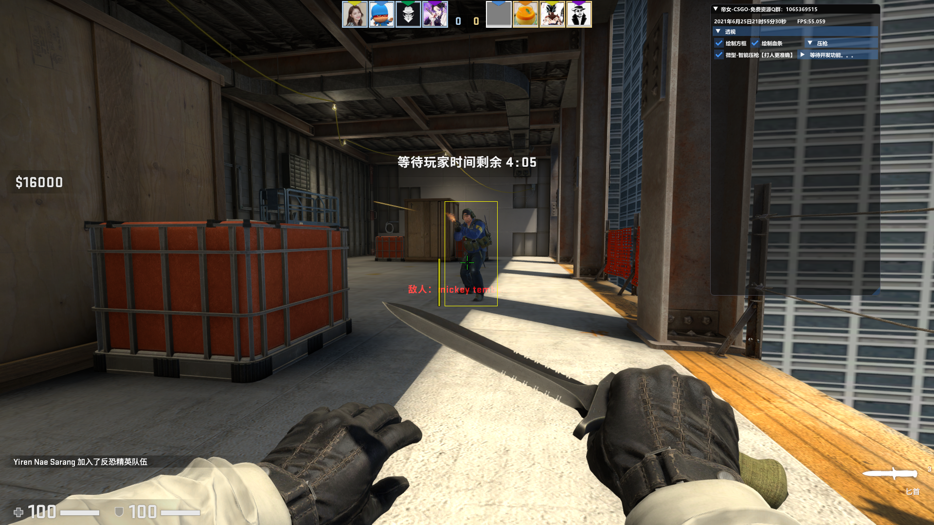 CSGO-帝女-方框显敌显血+智能微压枪V1.4  第1张