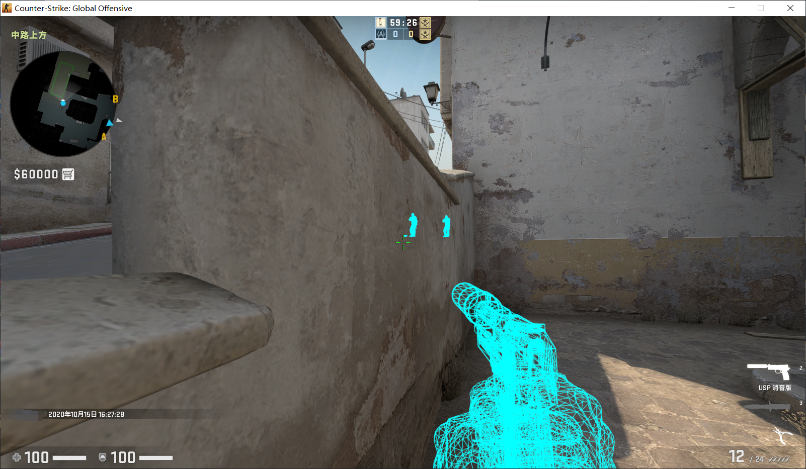 csgo单板线条显敌(支持官匹+完美平台)  第1张