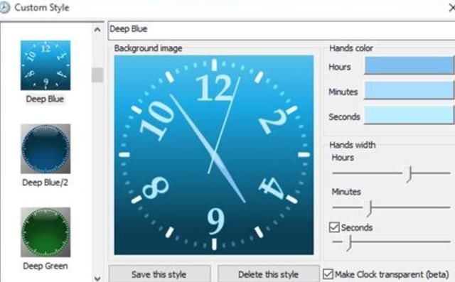 Digital Clock 桌面数字时钟软件 v5.1.3 中文绿色版  第1张