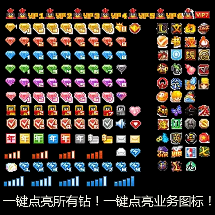 QQ钻一键自慰点亮 装逼神器  第1张