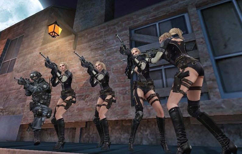 CF骚奶单版人物显敌最新版本V1.2  第1张