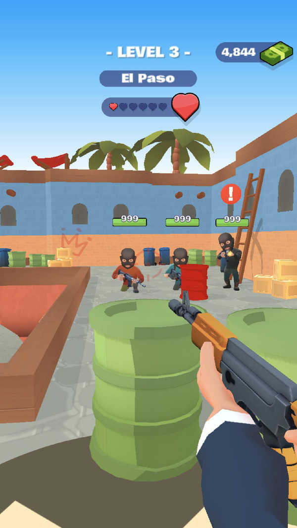 枪手3D模拟射击游戏破解无限钻石版  第1张