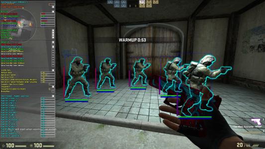 CSGO反恐精英_海王审判骨骼方框锁敌反锁敌辅助破解版DLL  第1张