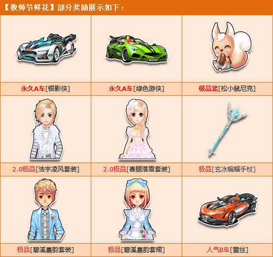 QQ飞车_熙沫商城卡车小辅助简洁教师节最新特别版  第1张