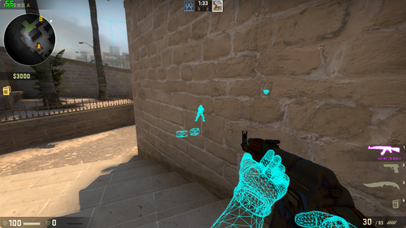 CSGO12.30 SoEasy官匹显敌骨骼  第1张