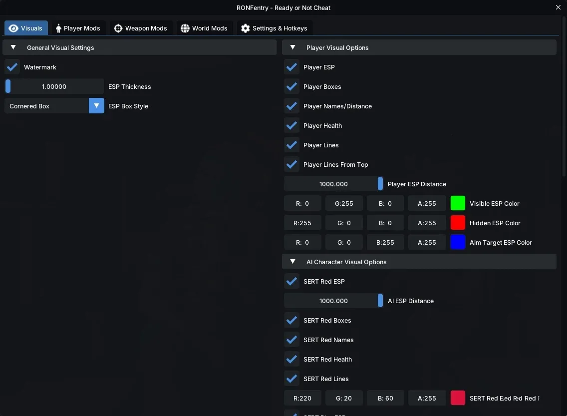 Ready or Not 严阵以待·Fentry内部多功能辅助  第1张